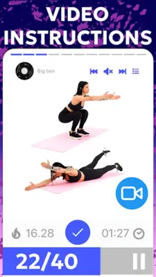 Home Workouts for Women android App screenshot 2