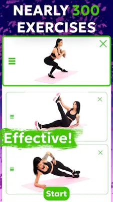 Home Workouts for Women android App screenshot 3